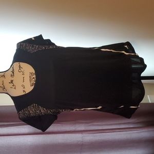 Reflective Striped Running Top with side pocket